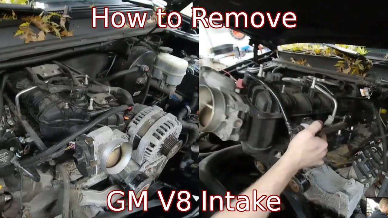 Remove Intake Manifold GM Truck, Accessing The VLOM