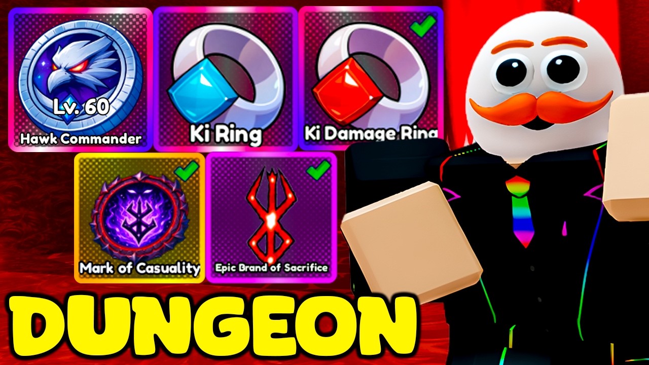 DESAFIANDO A DUNGEON ECLIPSE PARA COLETAR OS ANEIS EXOTIC no ANIME ETERNAL