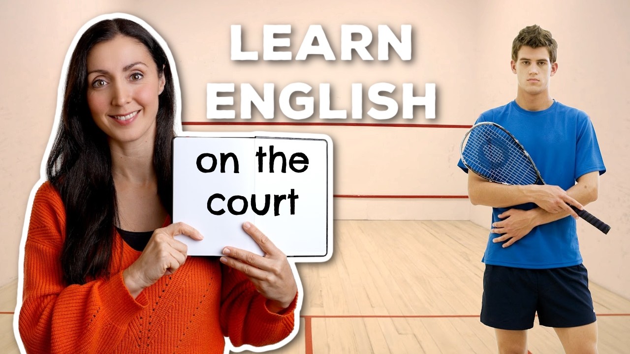 🎙️English Vocabulary on the Squash Court