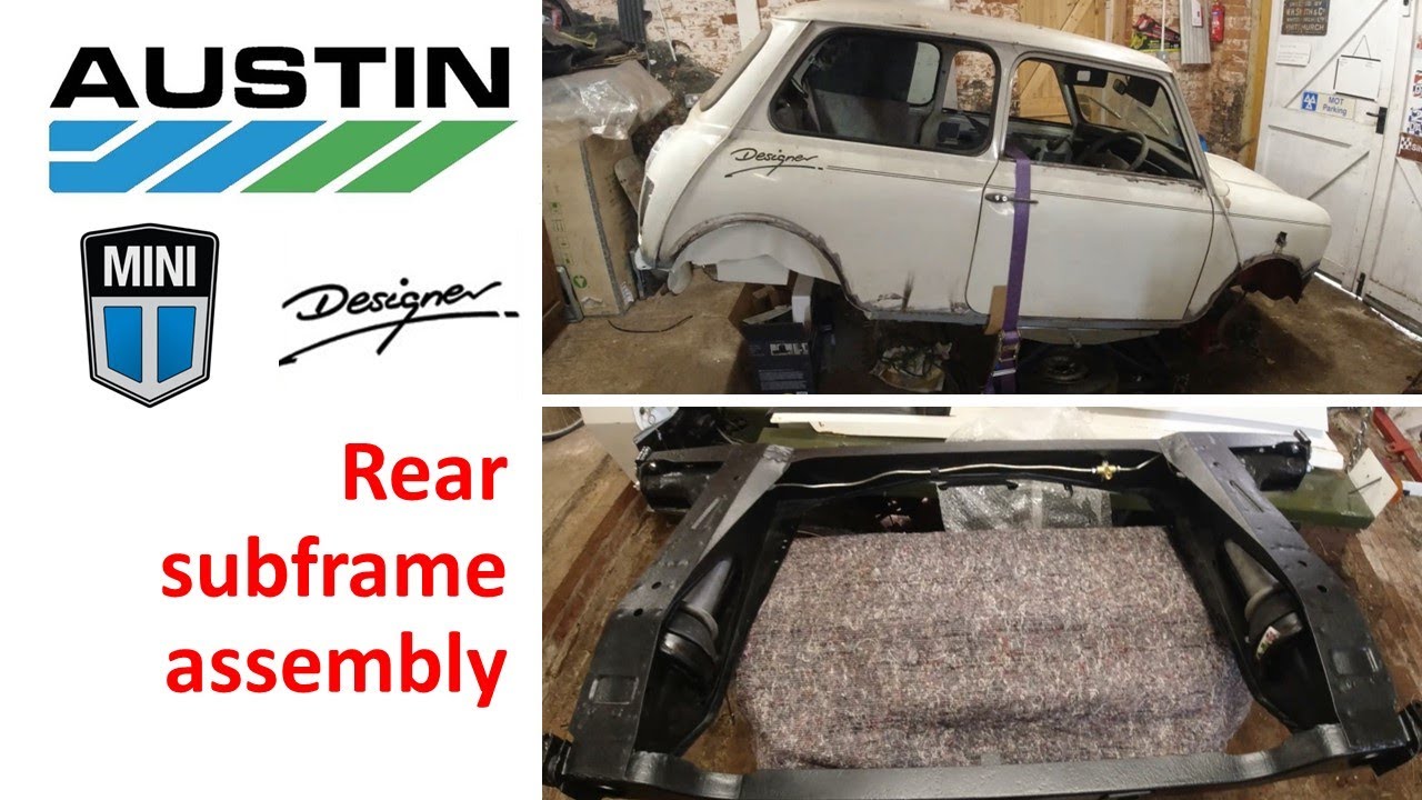Project Designer Ep38 — Реконструкция заднего подрамника. Austin Mini 1989 года, специальный выпуск