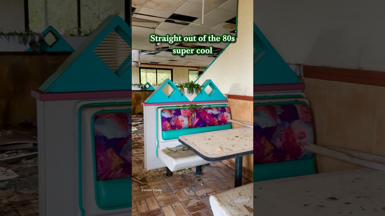 Abandoned Retro McDonald&rsquo;s