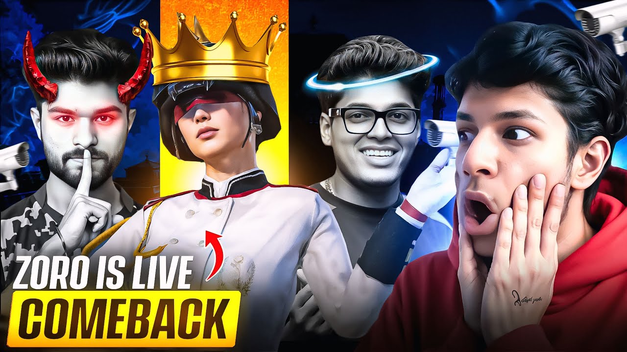 Zoro Is Live COME BACK!😱 Lolzz Gaming & Jonathan Gaming SHOCKED!🔥