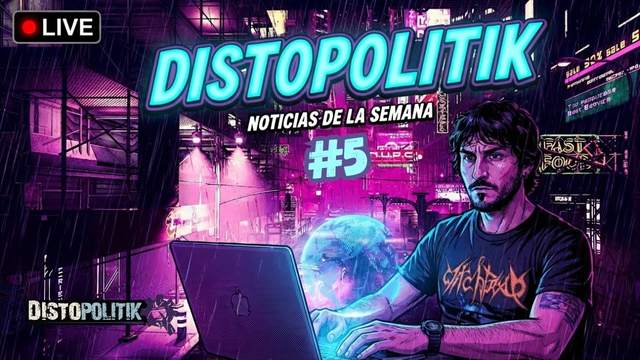 Noticias de la semana Distópicas – EN VIVO #5 | Bad Bunny, Trump, Cuba y Maxwell: Protestas y Poder