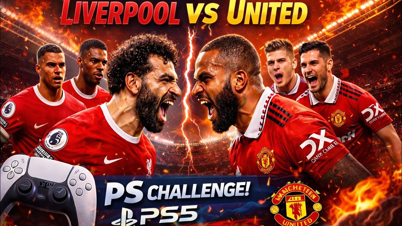 Manchester United 🔴 vs Liverpool 🔵 | Epic Football Showdown ⚽🔥
