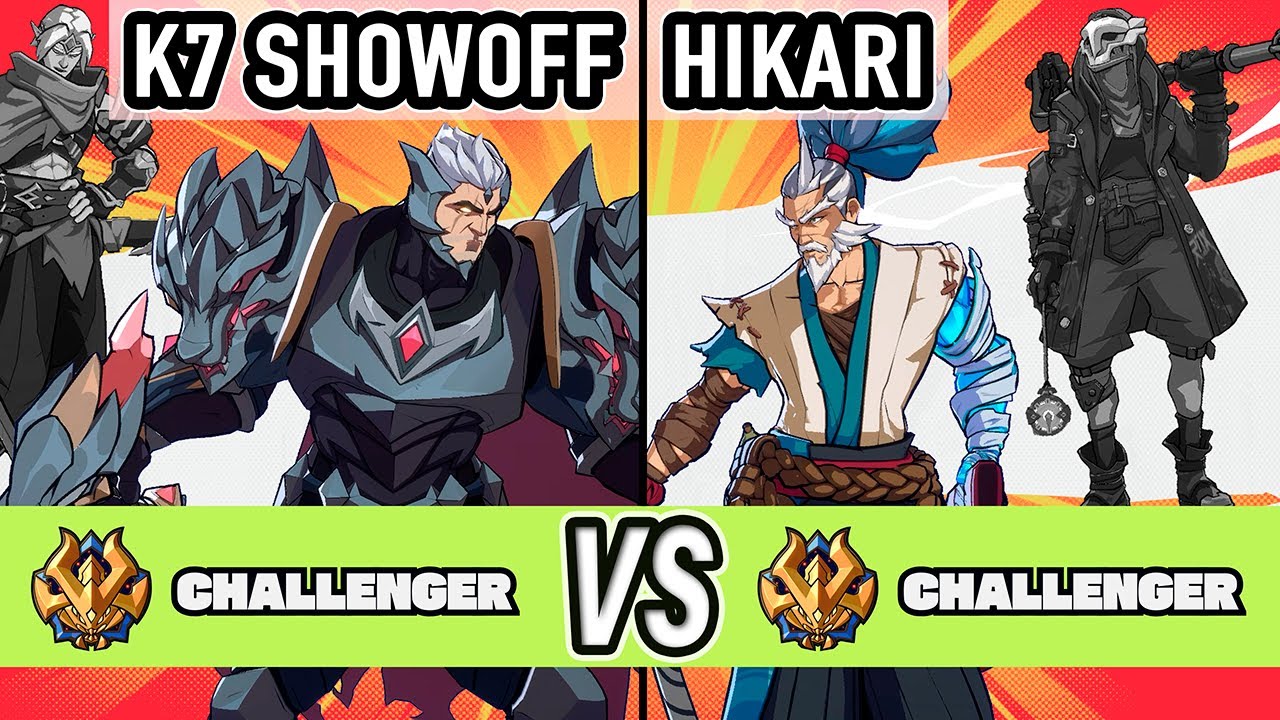 2XKO ▰ K7 Showoff (Darius / Yasuo) vs Hikari (Yasuo / Ekko) ▰ High Level Gameplay