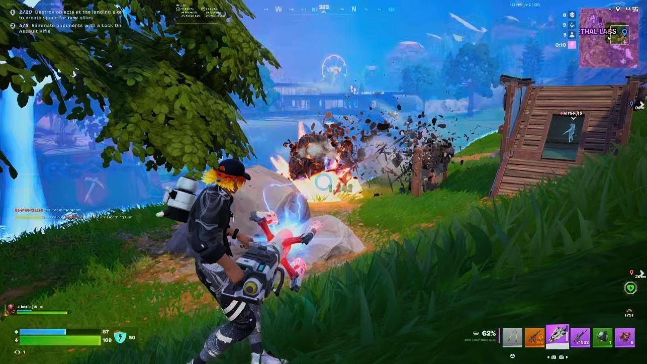 Fortnite C7S1 Classified Canyon to Lethal Labs