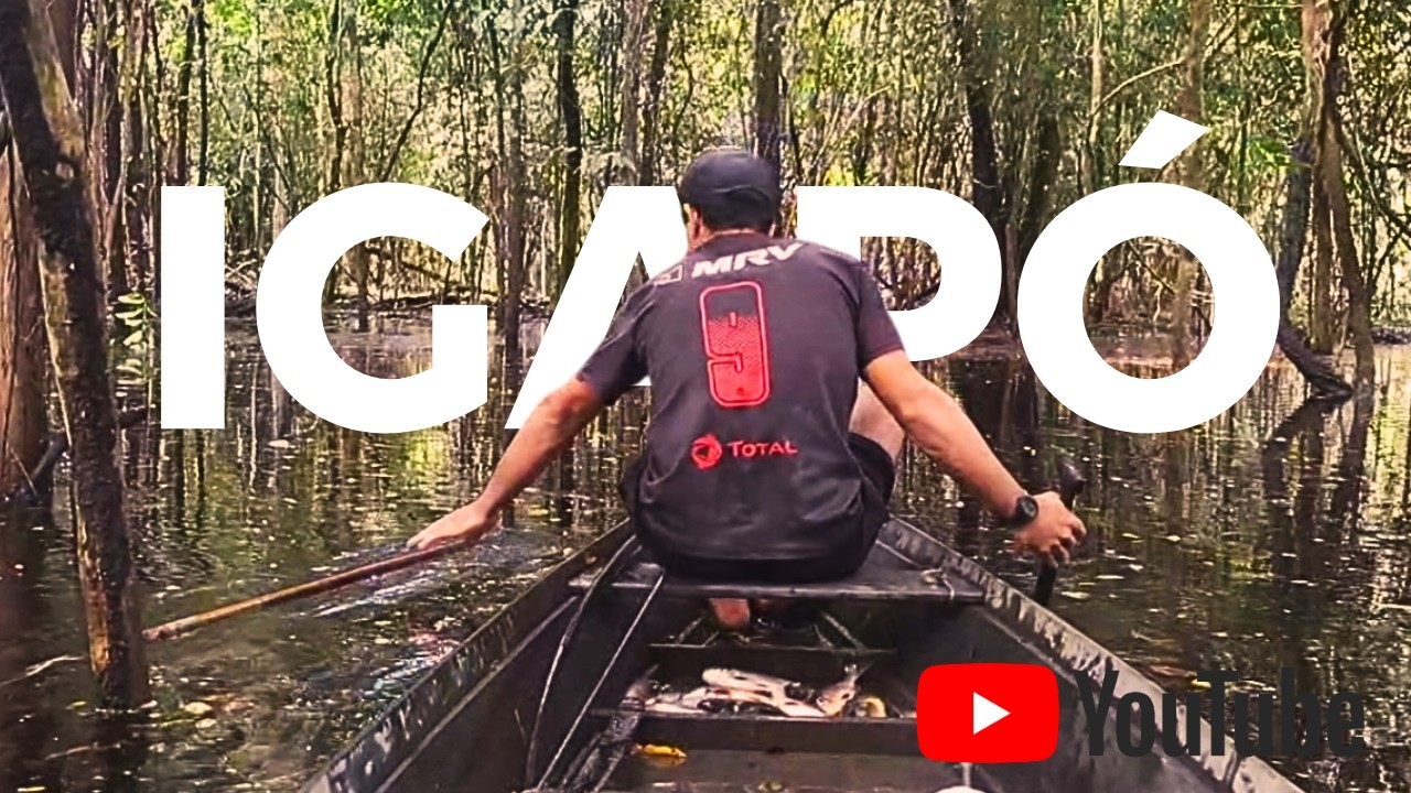 MAIS UMA PESCARIA no IGAPÓ com ARCO e FLECHA na AMAZÔNIA!