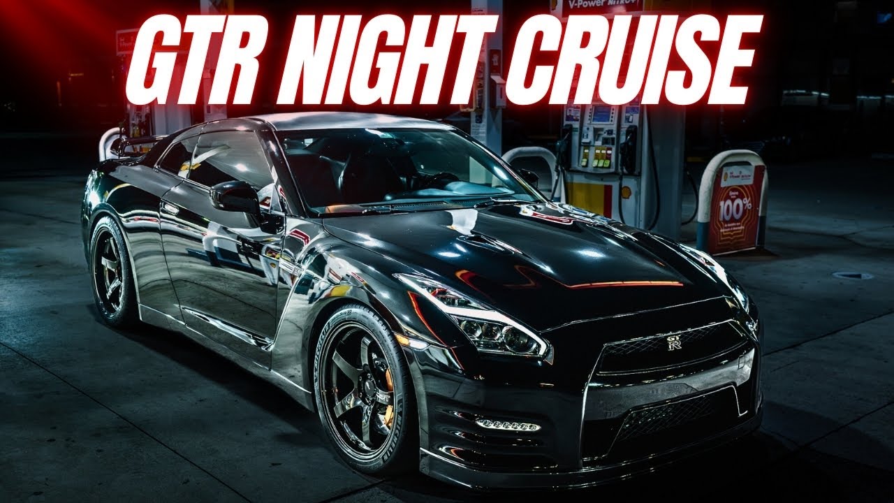 POV: LATE NIGHT CRUISE IN NISSAN GTR R35