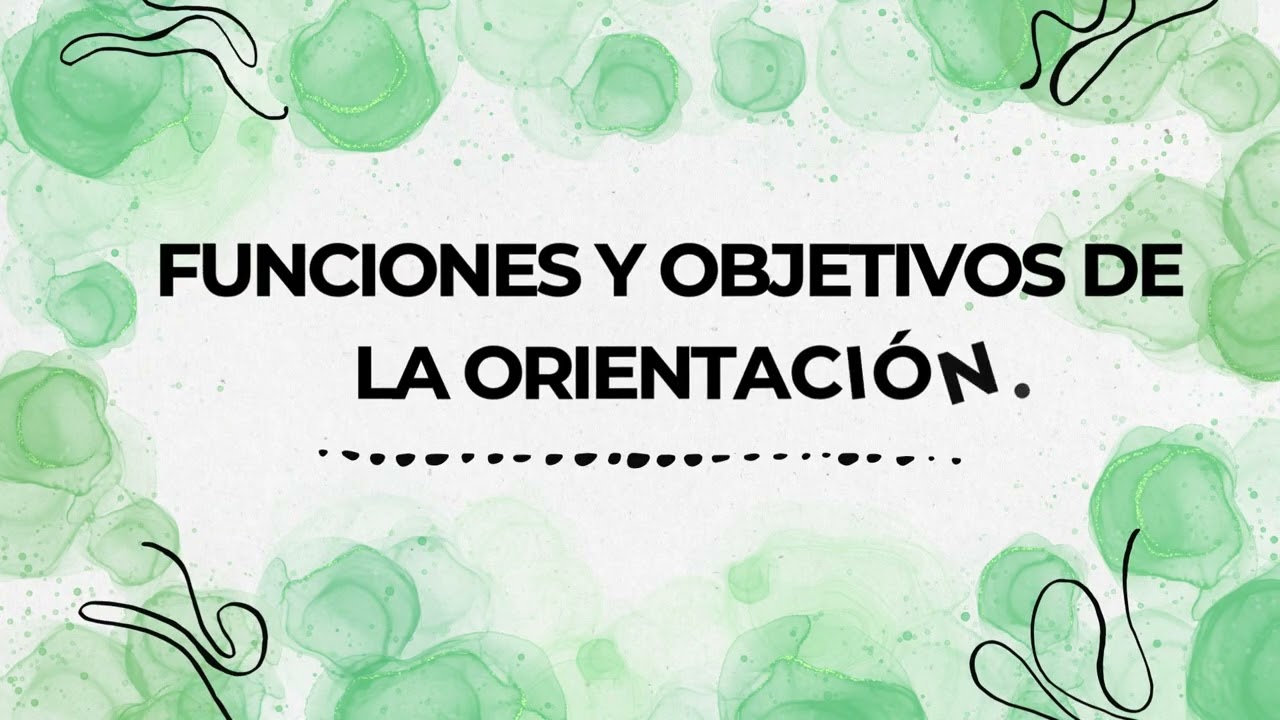 El Departamento De Orientación En La Actualidad.
