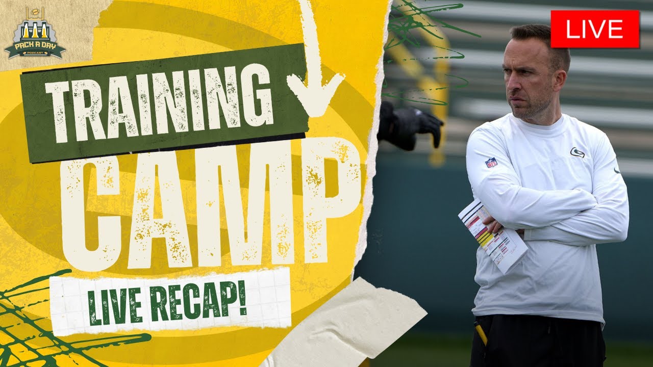 LIVE Packers Training Camp Day 13 Reactions!!!