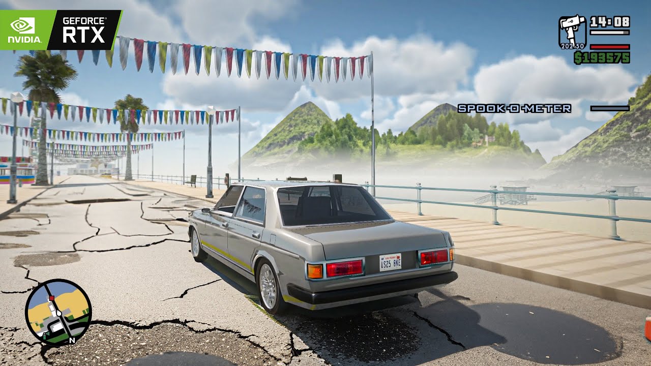 Миссии «Убийство Райдера» в GTA San Andreas на RTX 4090 в 4K! Игровой мод GTA SA Remastered Graphics