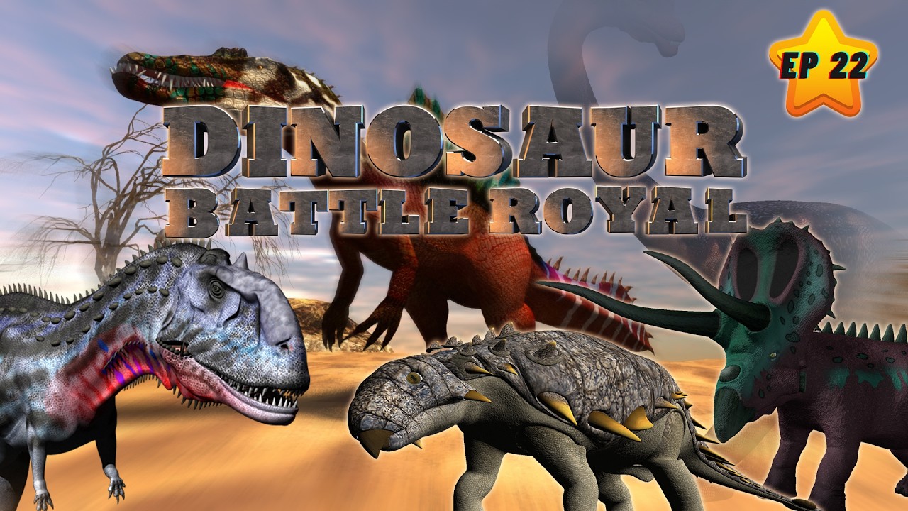 Dinosaur Battle Royal  EP22 #dinosaursbattles #dinosaur #dinosaurs #jurassicworld