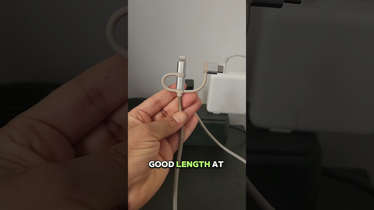 Multi Charging Cable. #reviews #amazonfinds #travelessentials