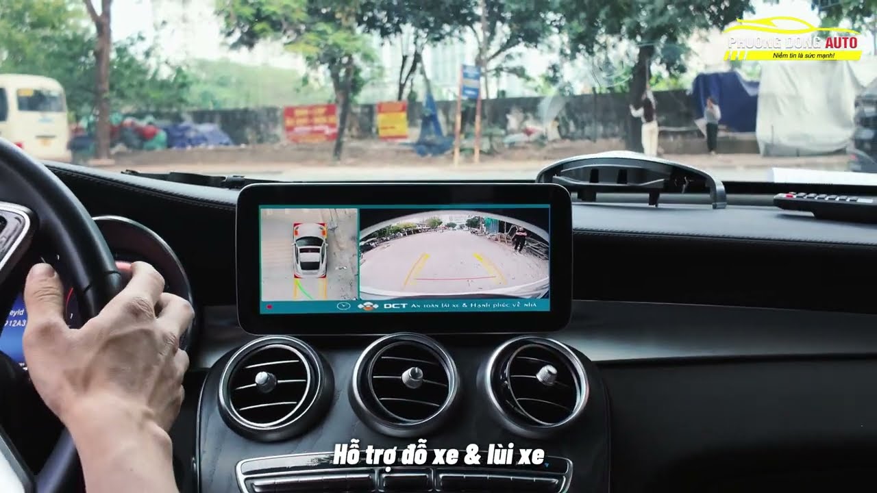 Mercedes GLC 250 Nâng Cấp Camera 360 DCT - Đánh Lái Đến Đâu Hiện Đến Đó