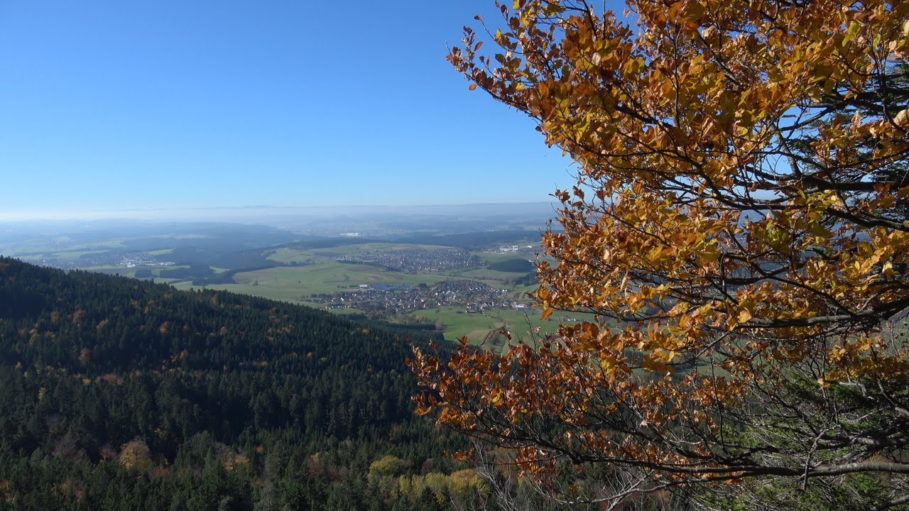 Lemberg Runde von Gosheim mit Hängebrücke Oberhohenberg
