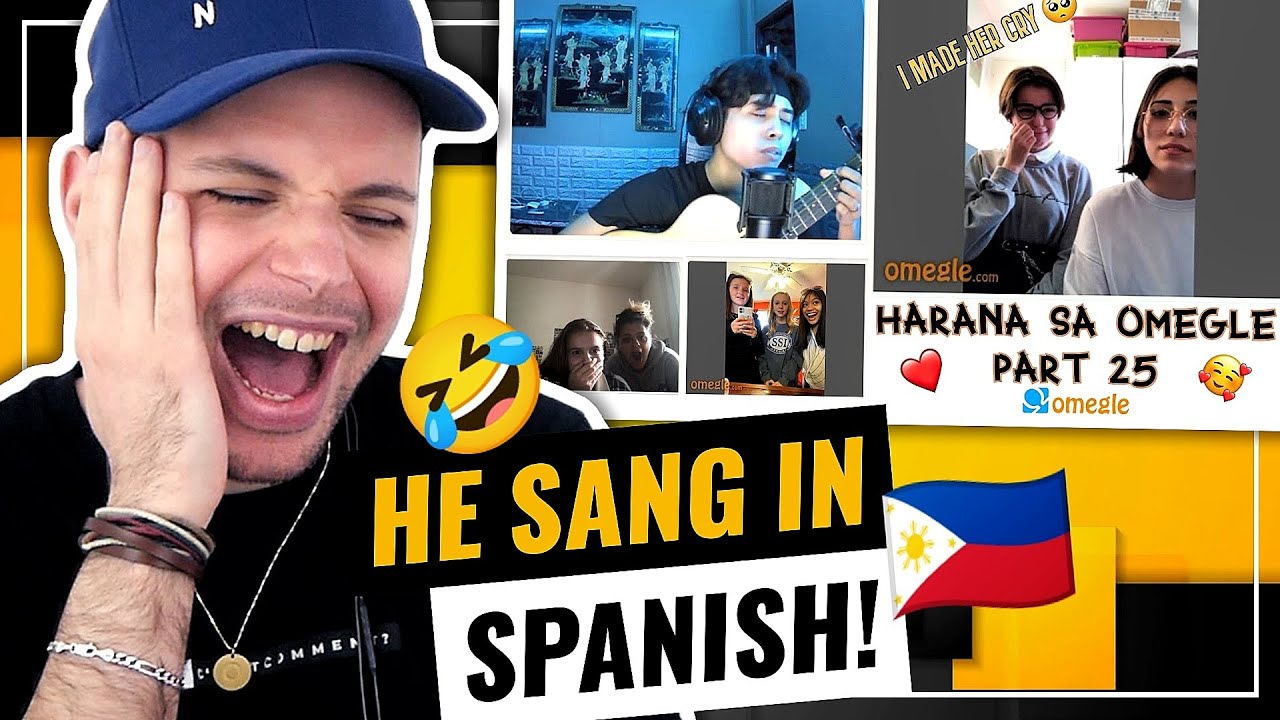 JENZEN GUINO - Harana sa OMEGLE PT.25 | HE SAID 'I LOVE YOU' IN 4 LANGUAGES | HONEST REACTION