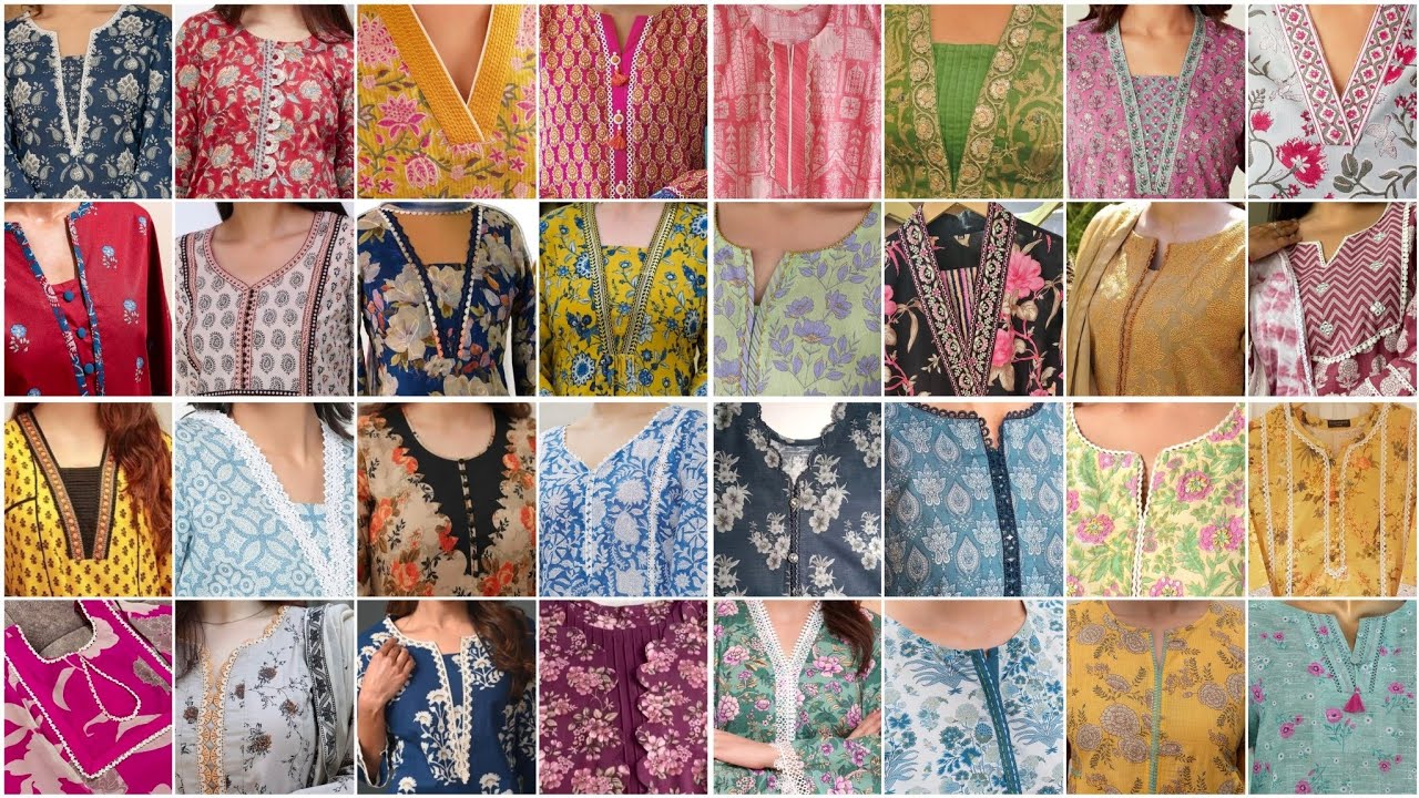 Attractive Printed Kurti Neck Designs for Girls & Women 2026