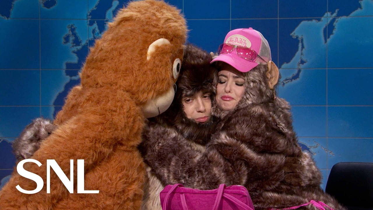 Weekend Update: Punch the Monkey and His Mom - SNL