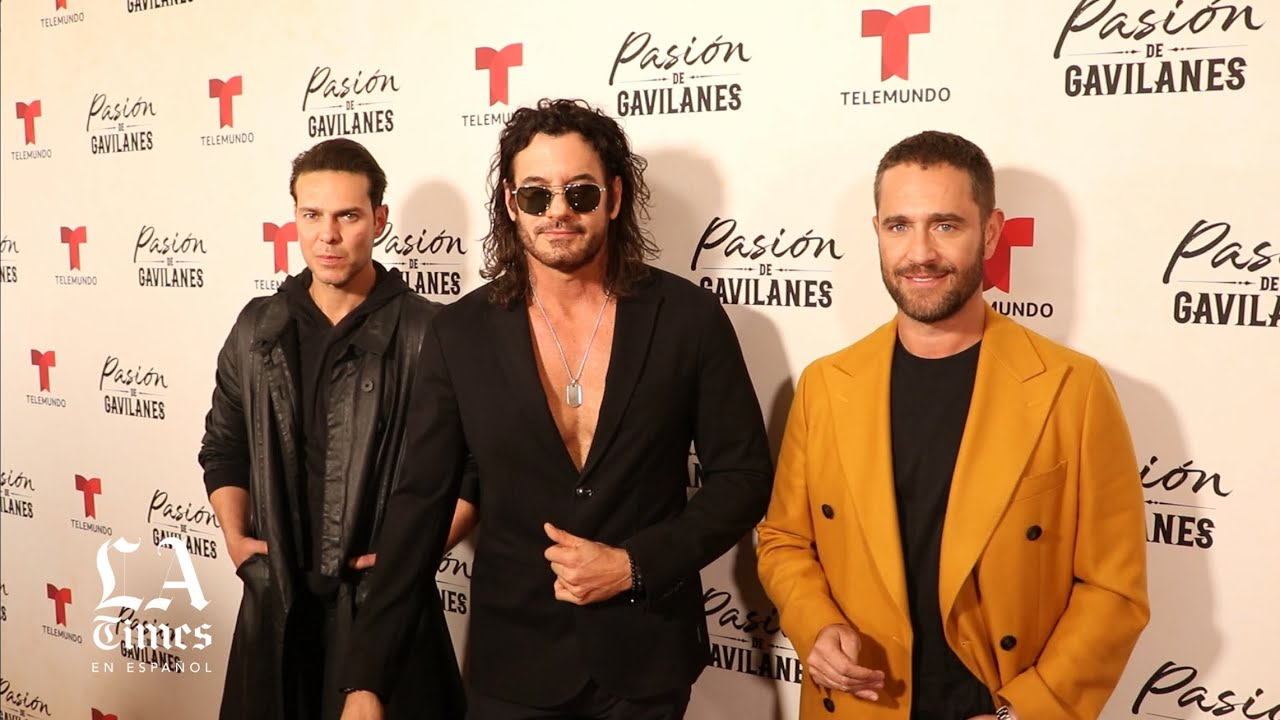 Los galanes de Pasión de Gavilanes Mario Cimarro, Juan Alfonso Baptista y Michel Brown emboscaron LA