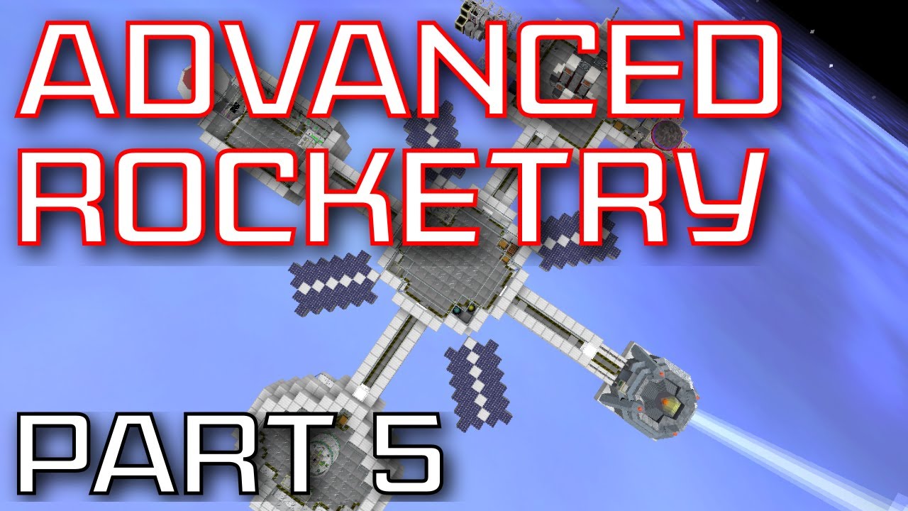 Advanced Rocketry Mod Spotlight - Part 5: Warp, Orbit Laser Drill, and Unmanned Vehicles