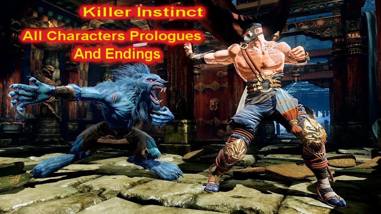 Killer Instinct All Characters Prologues and Endings