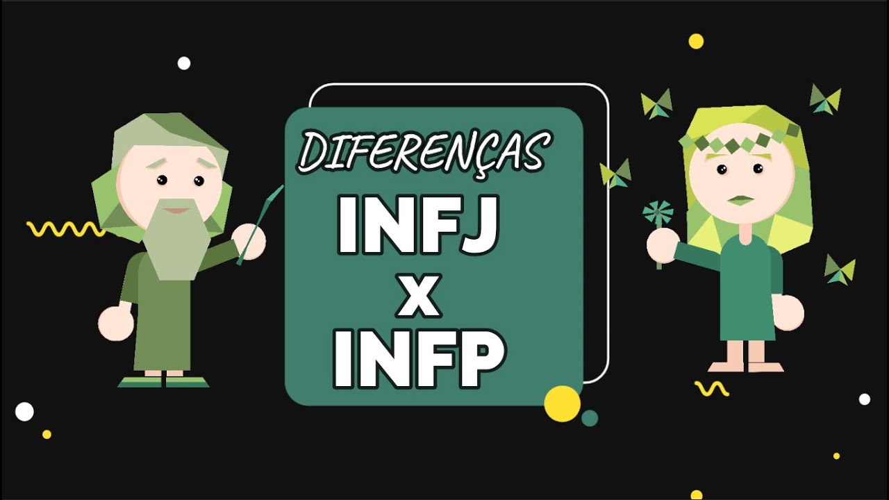 Diferença entre INFJ (o advogado) e INFP (o mediador)  [ MBTI - As 16 personalidades ]