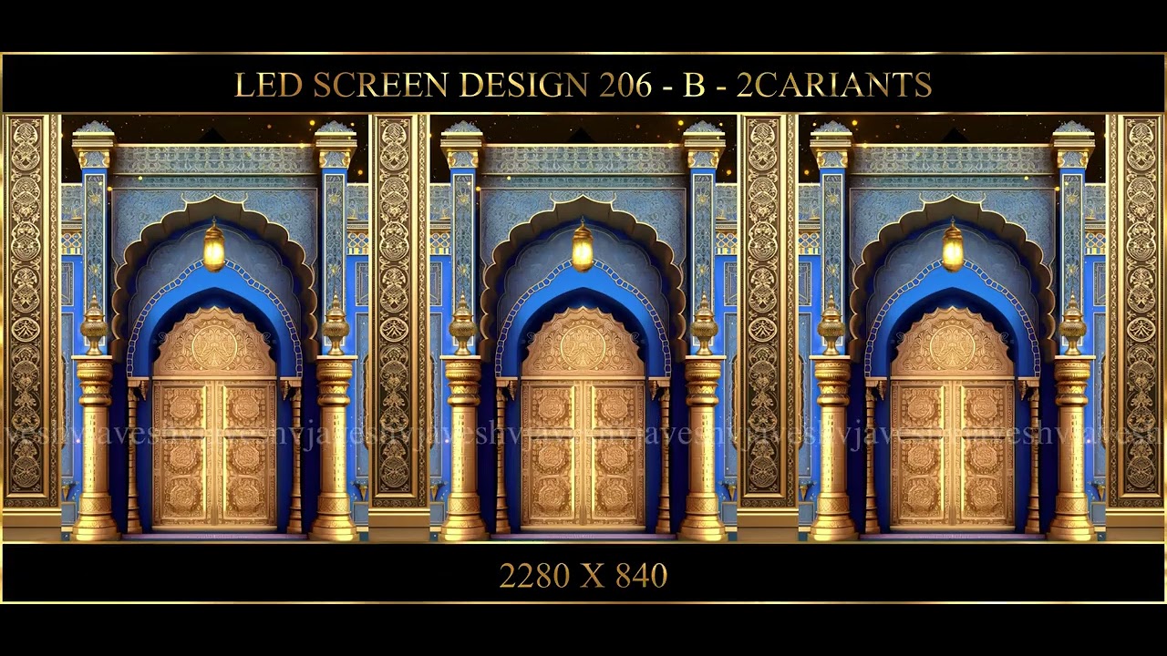478. Led Screen Design 206 -  B By @VjAvesh
