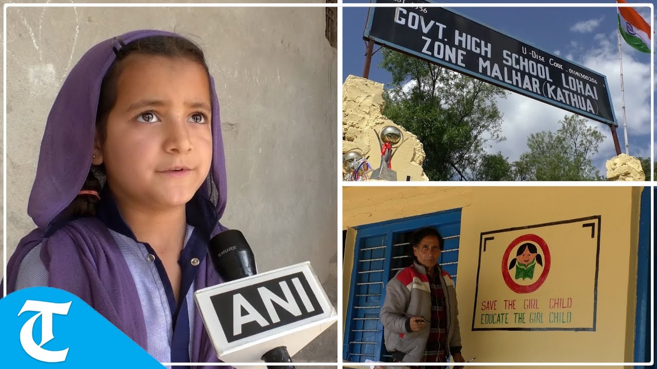 Officials comply with Kathua girl’s video appeal to PM Modi to get her school renovated