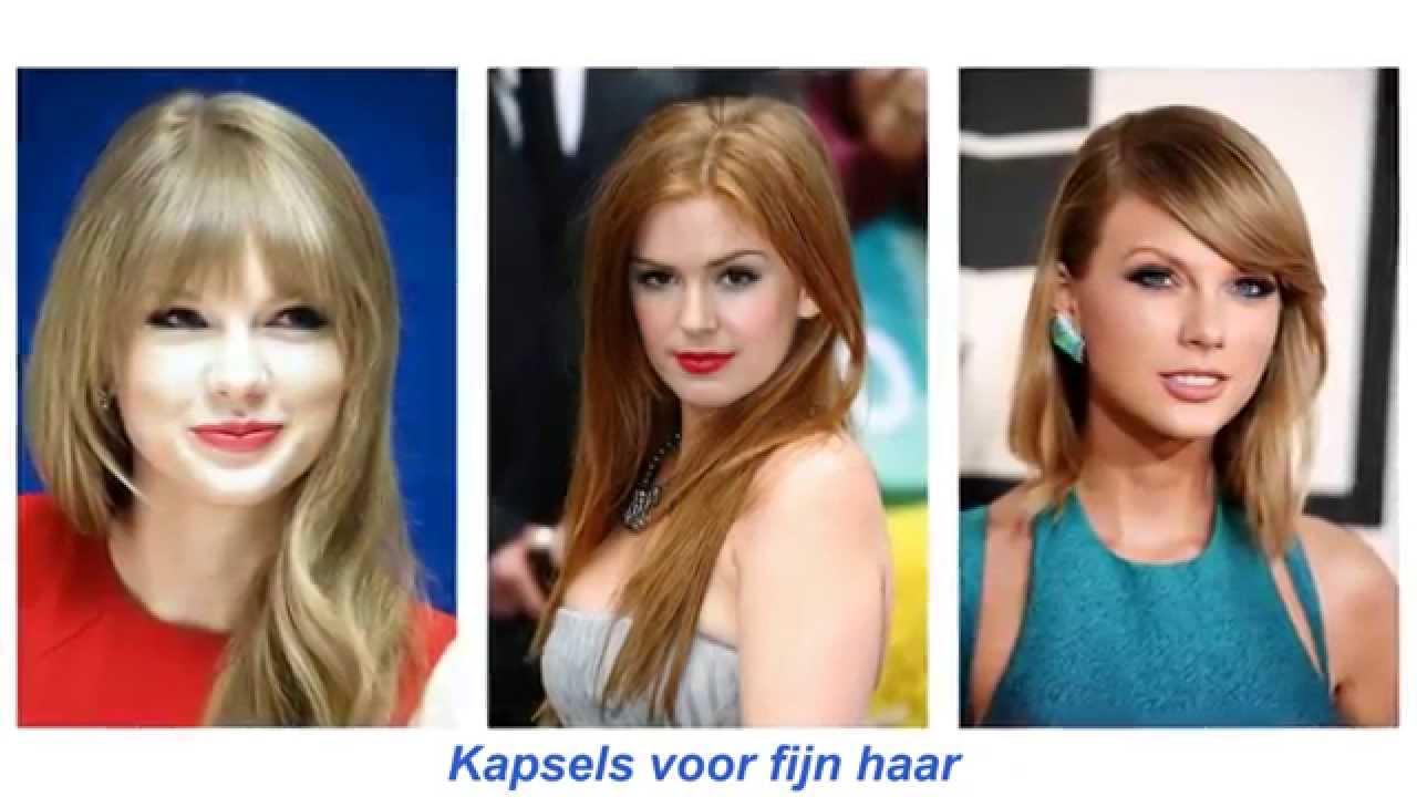 Kapsels voor fijn haar