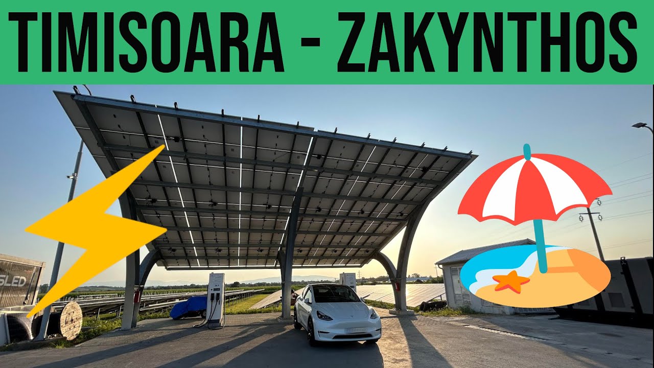 1300 km CU 124 lei, TIMISOARA - ZAKYNTHOS cu MASINA ELECTRICA