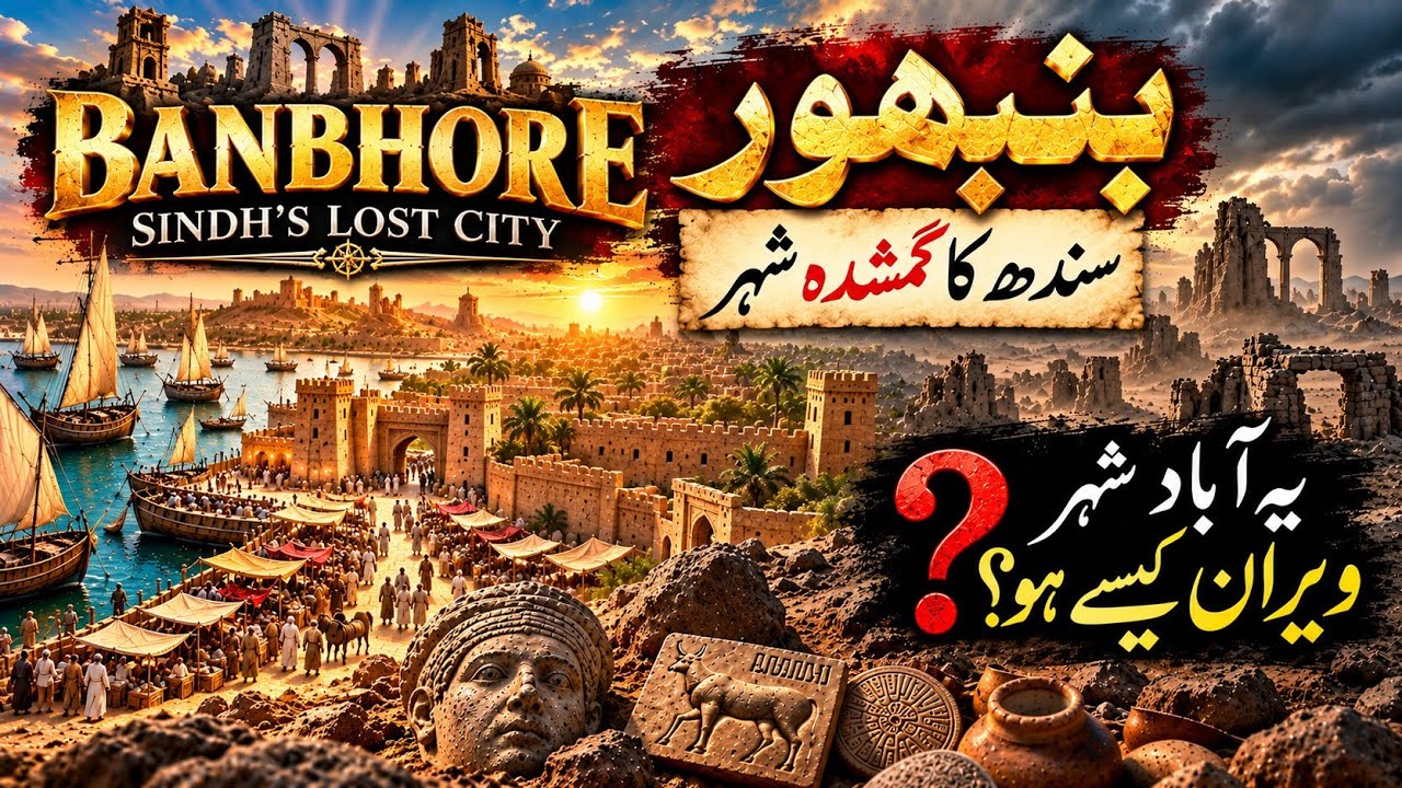 بنبھور کا پراسرار انجام 😱 | سندھ کا گمشدہ شہر کیسے ویران ہوا؟ | Banbhore Mystery