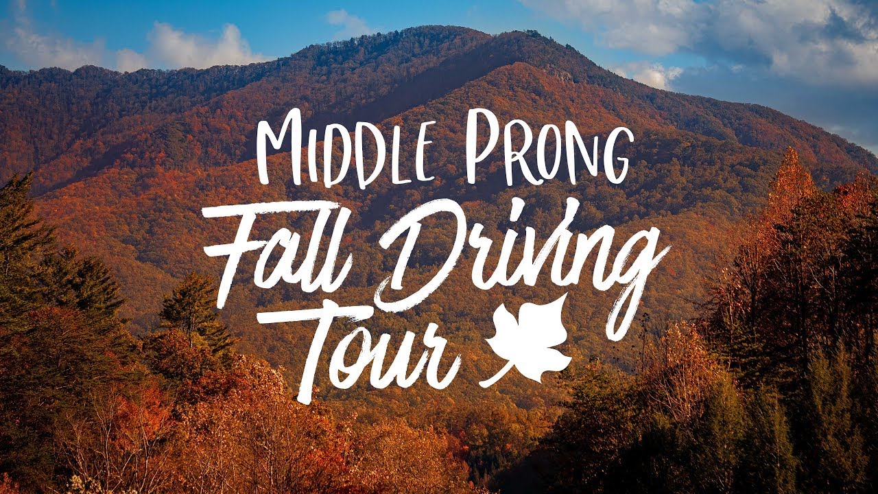 Middle Prong Fall Driving Tour, Sevierville TN