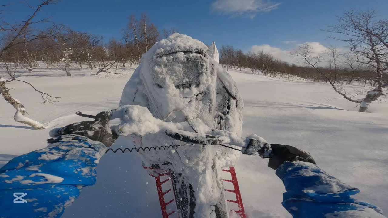 Polaris 9R 146 Khaos Extreme Deep Snow Blue Bird !