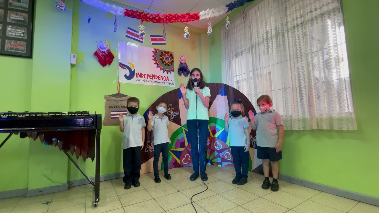 Salud noble Bandera - Colegio San Antonio de Padua 2021