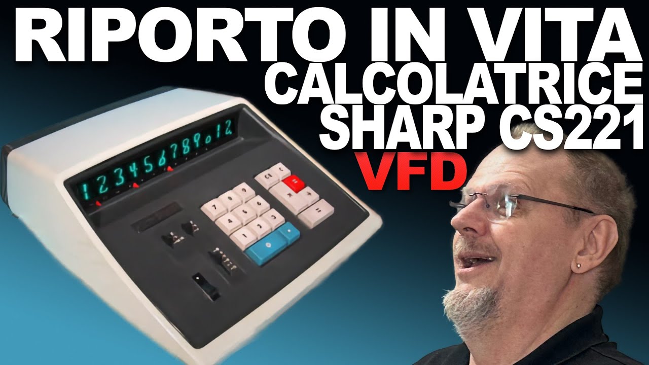 DG003 - Riporto in vita Calcolatrice SHARP CS221