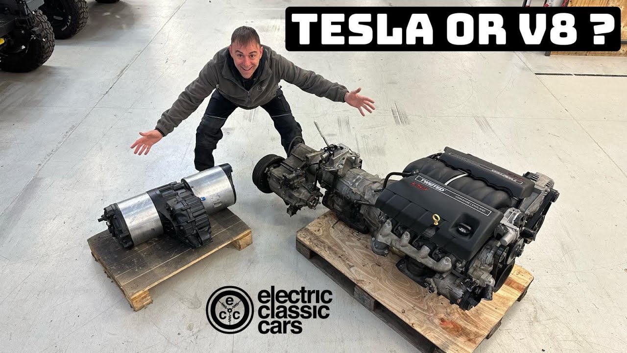 Let's compare the Tesla LDU with an LS3 V8 and take one apart to see what makes it tick.