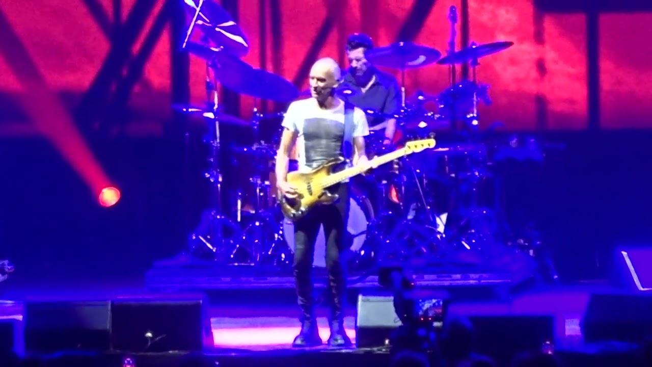 Sting, Englishman in New-York, Accor Arena Paris Bercy, 09/10/2025