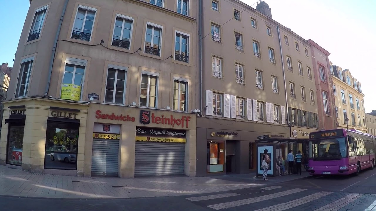 France Moselle Metz, City center Gopro / France Moselle Metz, Centre ville Gopro
