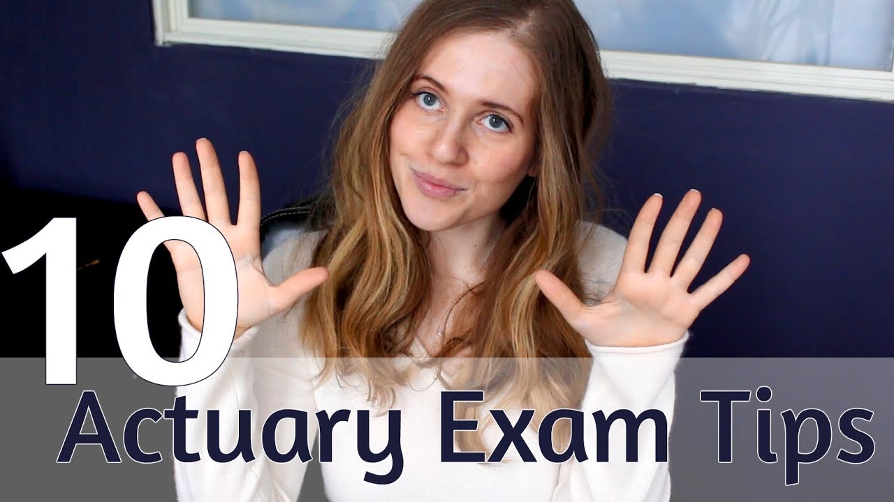10 Quick Actuary Exam Tips! with Brea from Etched Actuarial