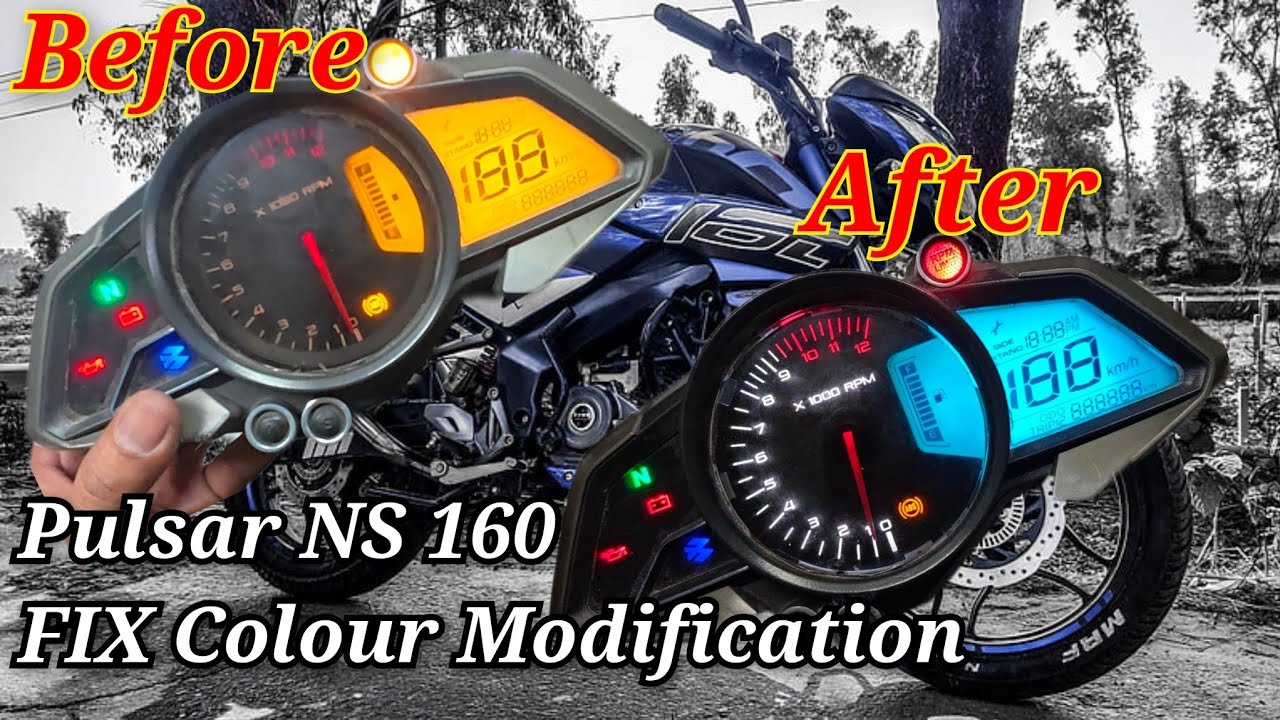 PULSAR NS160 METER Modification #ns200 #modificition #speedometer #viralmodifikasi #viral #rider 