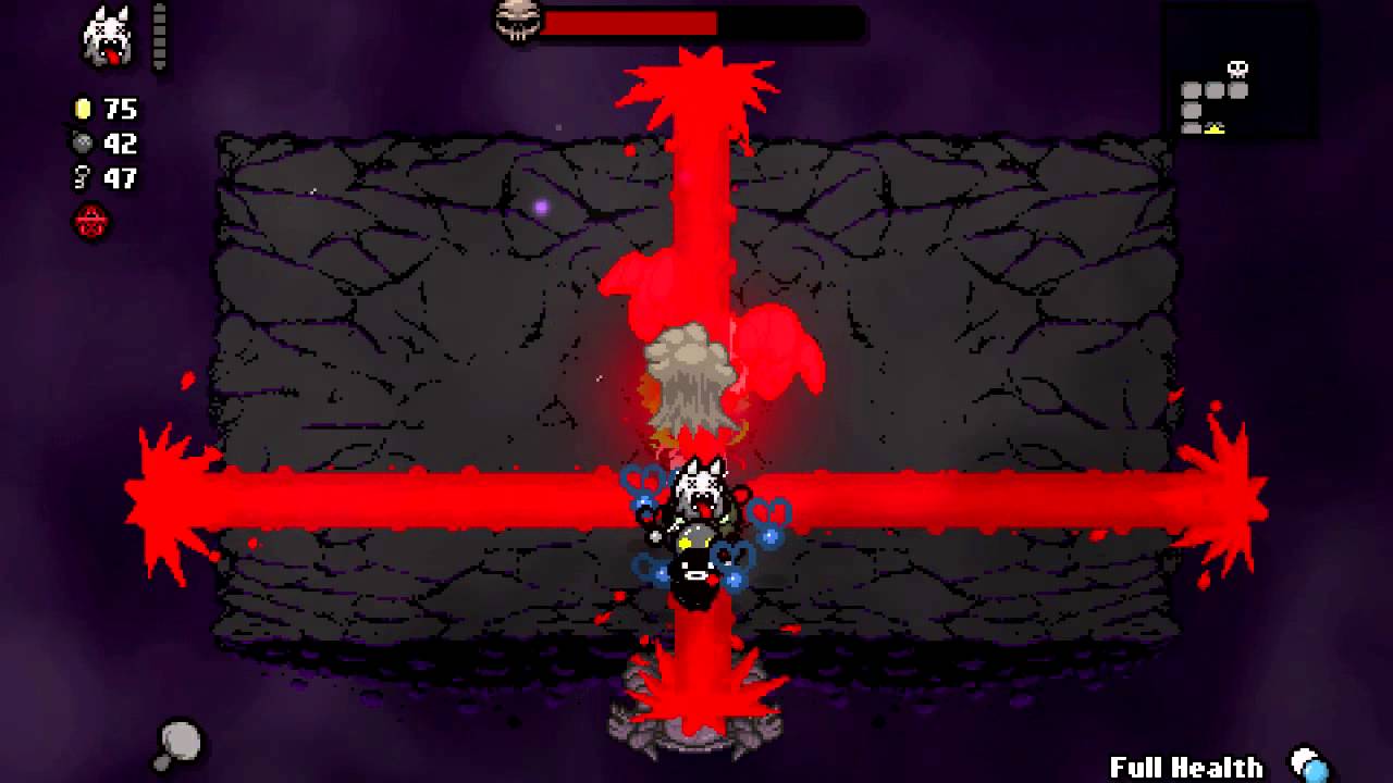 Isaac vs The Lamb (Overpowered build)