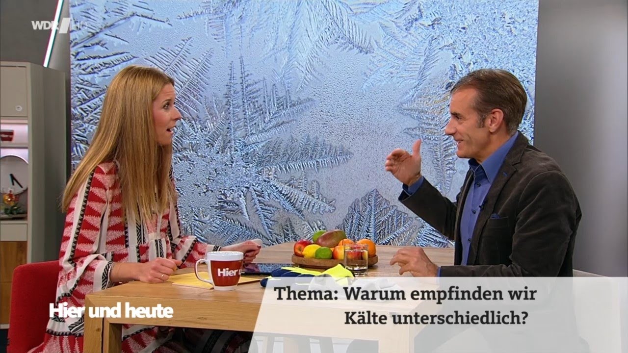 Warum empfinden wir Kälte unterschiedlich? | Dr. Kurscheid zu Gast bei Hier und heute | 21.11.2022