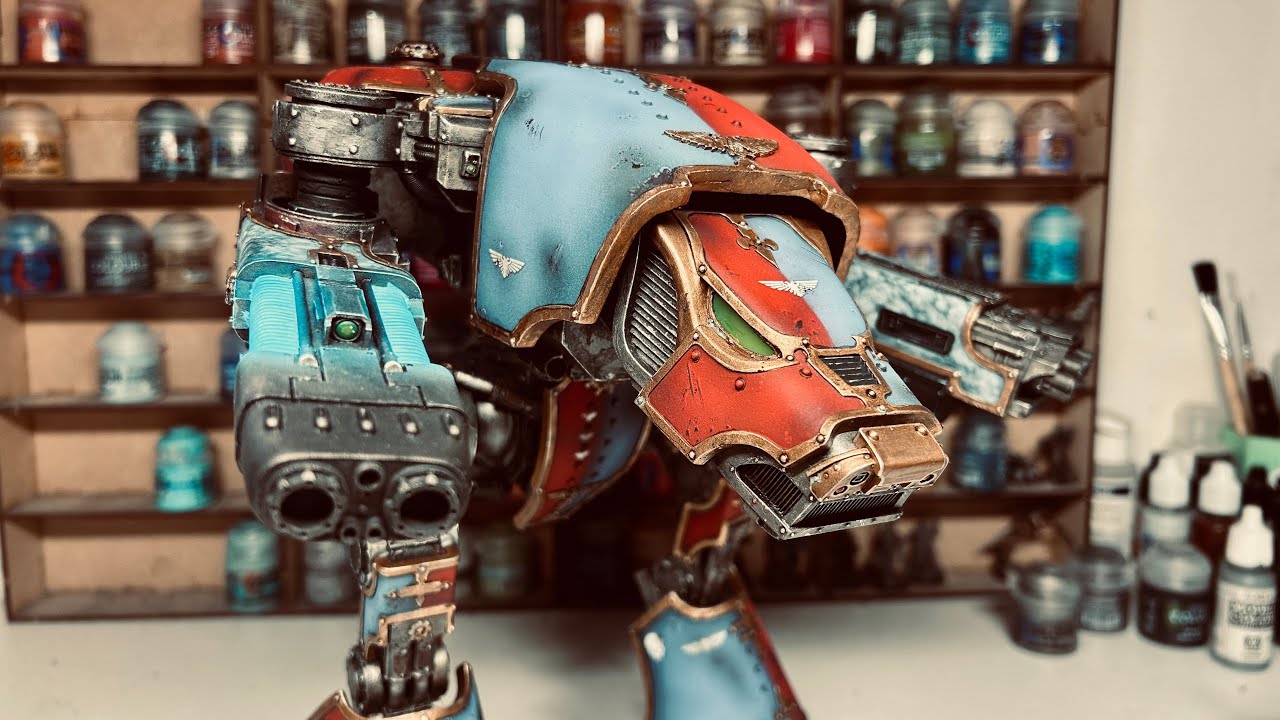 Bringing the Warhound Titan to Life – Massive Painting Project!