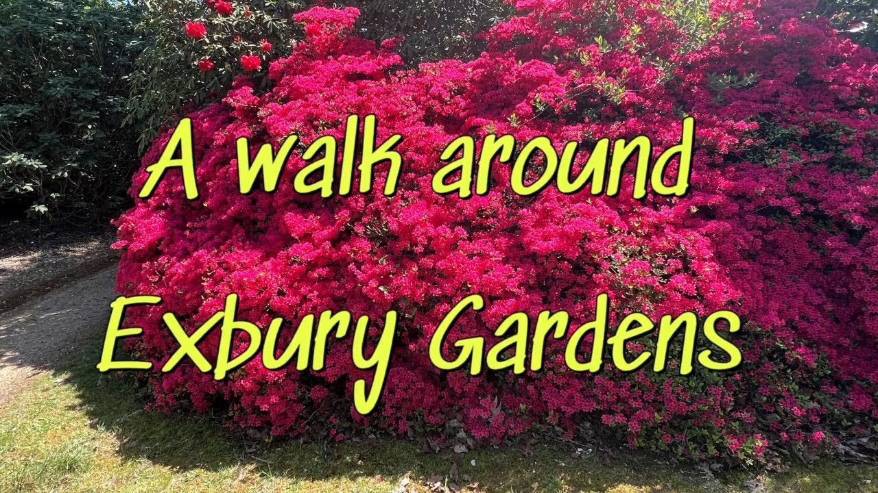 A Walk around Exbury Gardens in late April