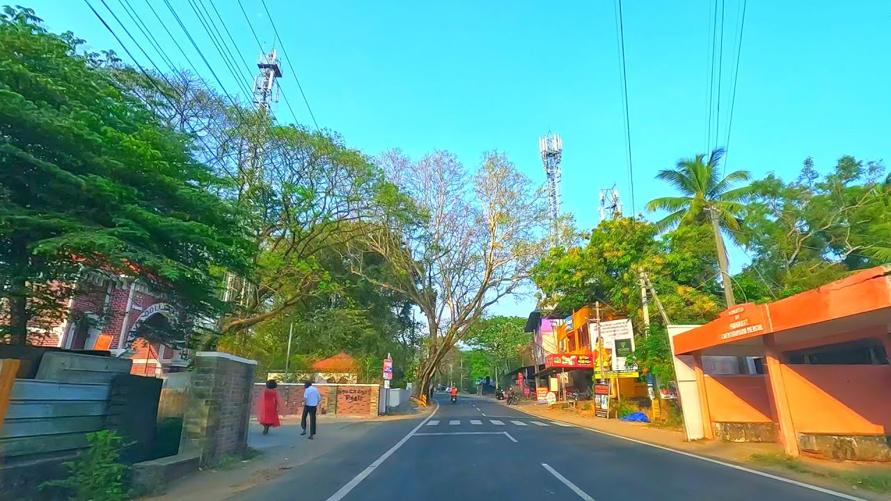 Drive tour in India | Morning drive tour in kerala | Kerala state | South india | India