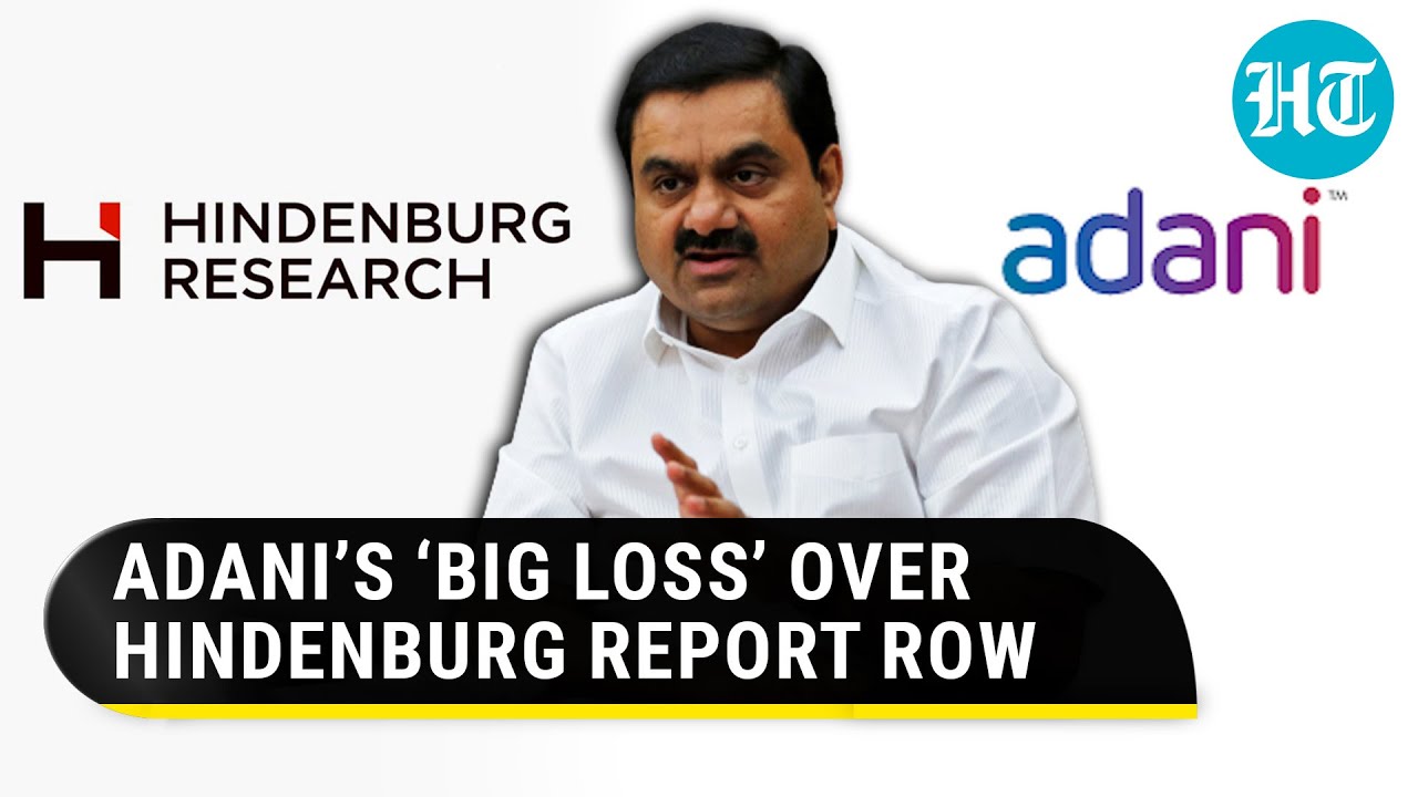 Adani loses $34 billion in three days amid crossfire with Hindenburg | Row Explained