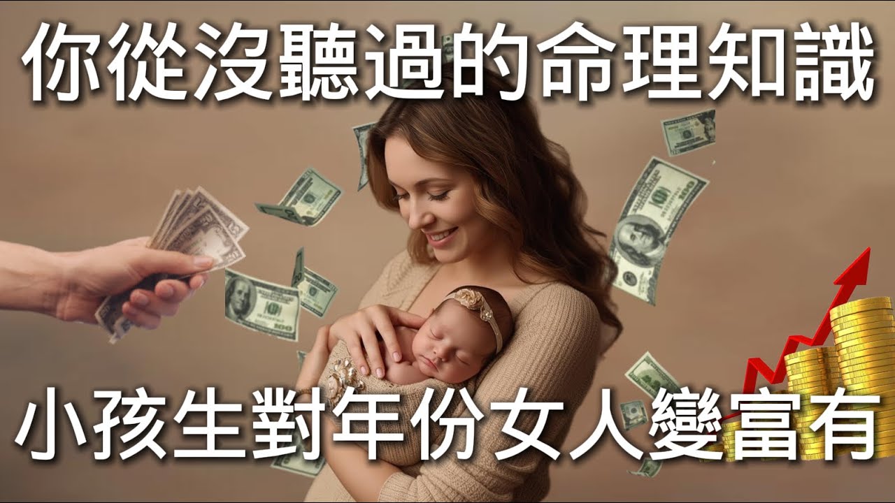 你從沒聽過的命理知識！生小孩要挑「西元」年次 富貴藏在這裡