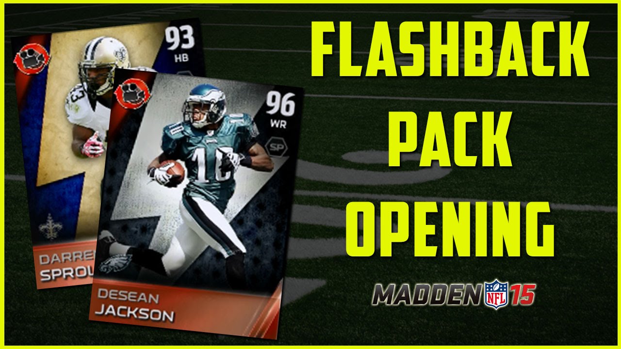 Madden 15 Ultimate Team | Flashback Pack Opening #1