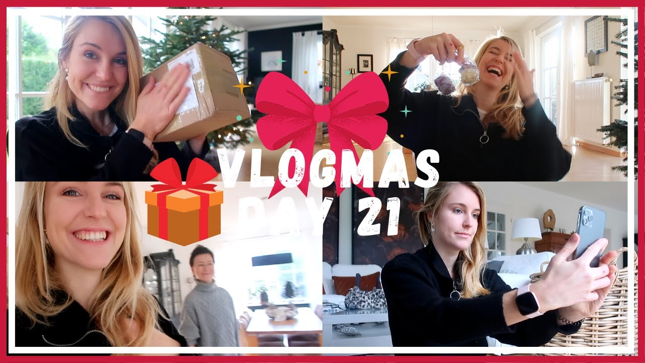 VLOGMAS DAY 21 | &Uuml;berraschungspaket & neues iPhone | Charlotte Kreft