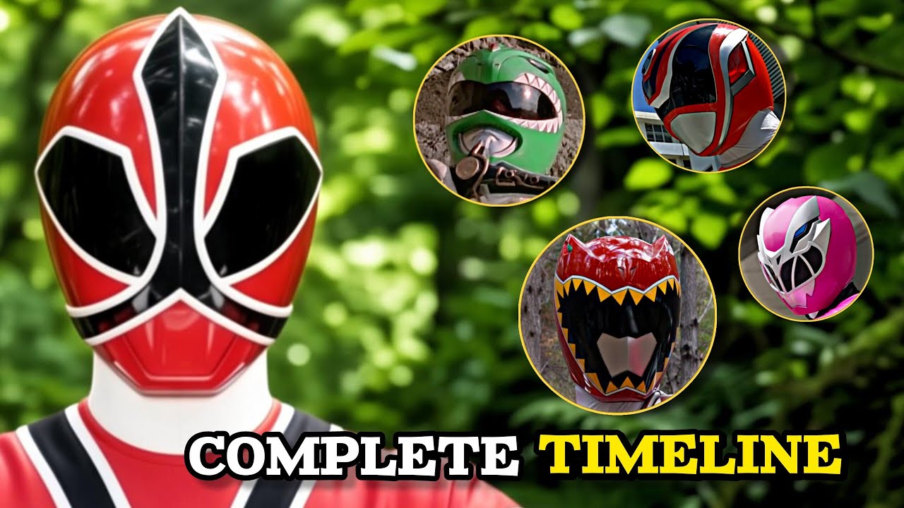 Complete Power Rangers Timeline